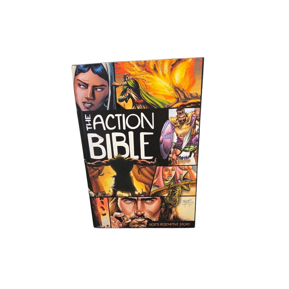 The Action Bible God's Redemptive Story Sergio Cariello Hardcover Graphic‎ Novel